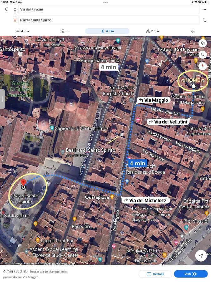 Uffizi & Santo Spirito Family/Groups Apartment Florence Exterior photo