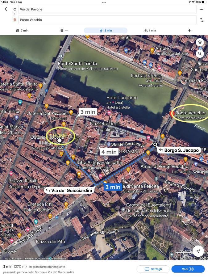 Uffizi & Santo Spirito Family/Groups Apartment Florence Exterior photo