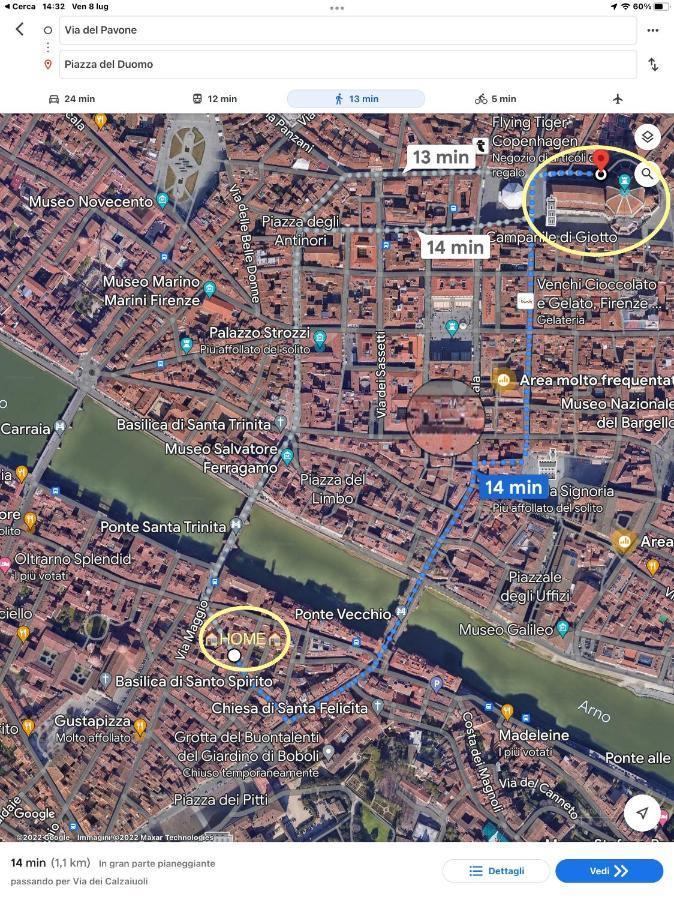 Uffizi & Santo Spirito Family/Groups Apartment Florence Exterior photo